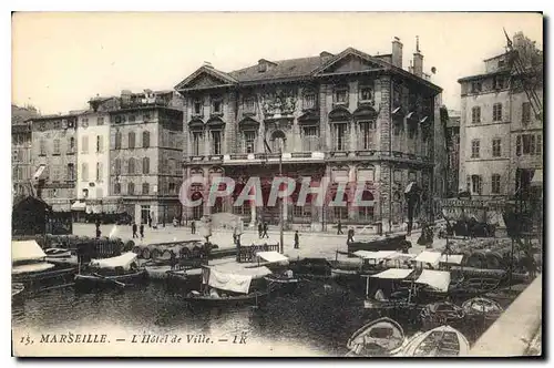 Cartes postales Marseille l'hotel de Ville