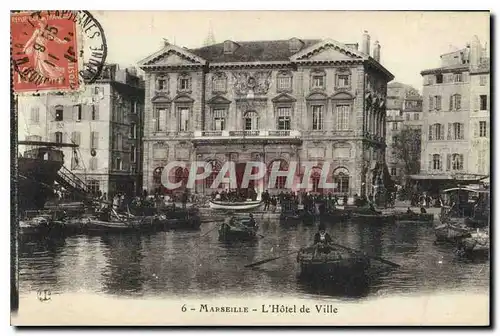 Cartes postales Marseille l'hotel de Ville