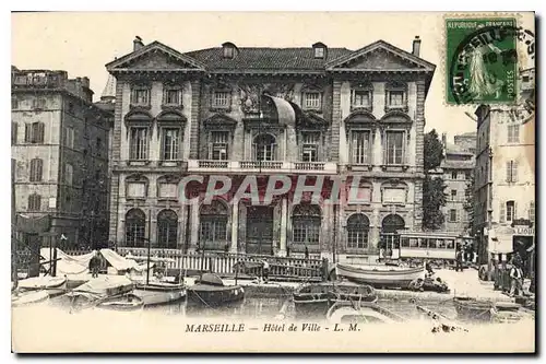 Cartes postales Marseille hotel de Ville