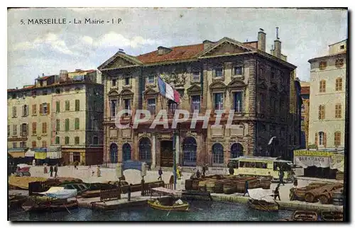 Cartes postales Marseille la Mairie