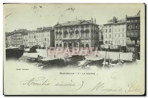 Cartes postales Marseille la Mairie