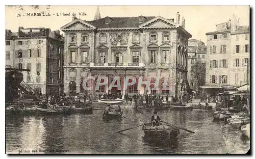 Cartes postales Marseille l'hotel de Ville