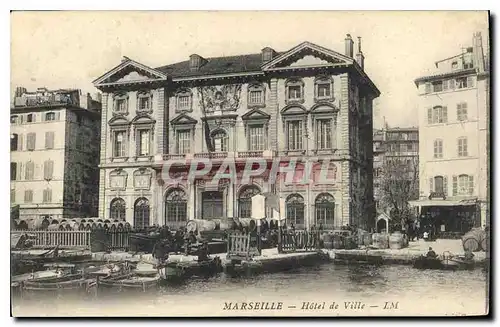 Cartes postales Marseille hotel de Ville