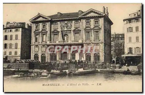 Cartes postales Marseille l'hotel de Ville