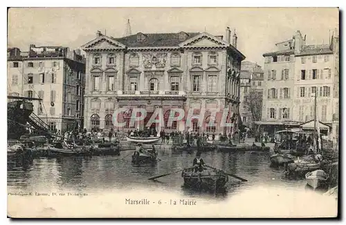 Ansichtskarte AK Marseille la Mairie