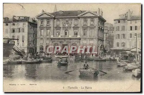 Ansichtskarte AK Marseille la Mairie