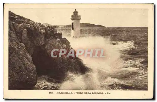 Cartes postales Marseille le Phare de la Desirade