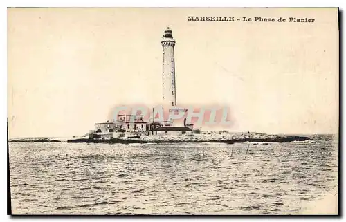 Cartes postales Marseille le Phare de Planier