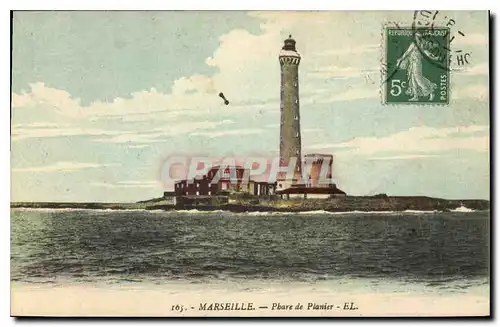 Cartes postales Marseille Phare de Planier