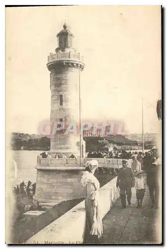 Cartes postales Marseille le Phare de Ste Marie