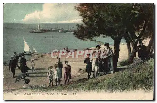 Cartes postales Marseille Un Coin du Phare