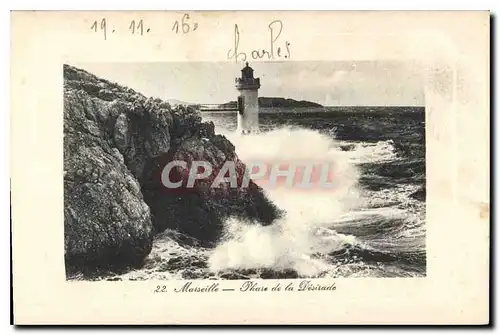 Cartes postales Marseille Phare de la Desirade