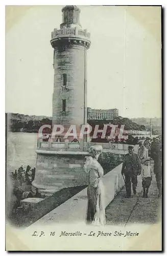 Cartes postales Marseille Le Phare Ste Marie