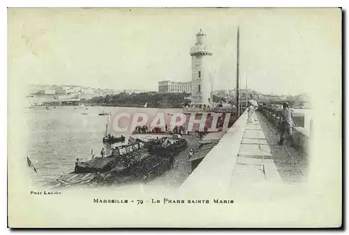 Cartes postales Marseille Le Phare Sainte Marie