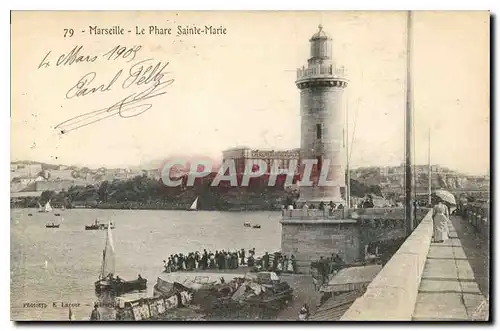 Cartes postales Marseille Le Phare Sainte Marie