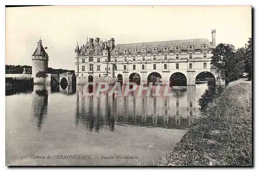 Ansichtskarte AK Chateau de Chenonceaux Facade meridionale