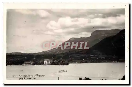 Ansichtskarte AK Annecy Baie d'Albigny et le Parmelan