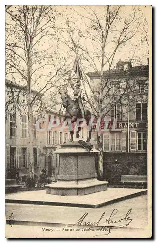 Cartes postales Nancy Statue de Jeanne D'Arc