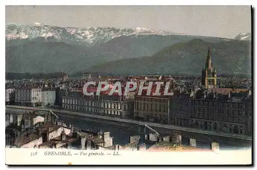 Cartes postales Grenoble Vue generale