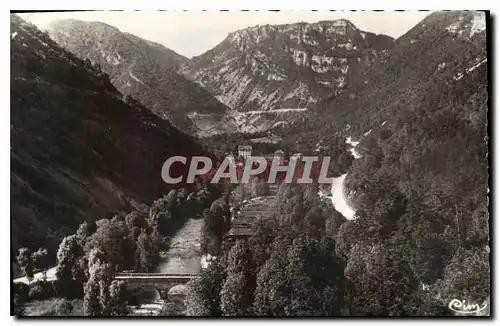 Ansichtskarte AK Environs d'Hauteville Lompnes Ain Vallee de l'Albarine et Pont de la Violette