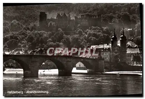 Cartes postales Heidelberg Abendstimmung