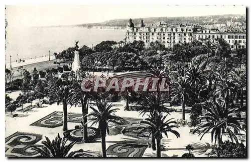 Cartes postales Nice Les Jardins Albert I L'Hotel Ruhi