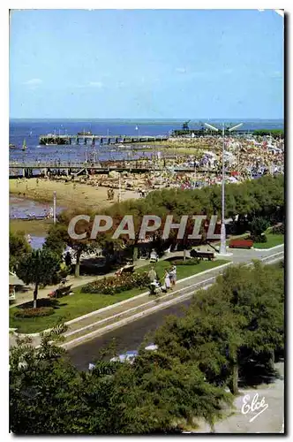 Ansichtskarte AK Arcachon Gironde Les Plages et les jetees