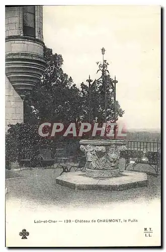 Ansichtskarte AK Loir et Cher Chateau de Chaumont le Puits