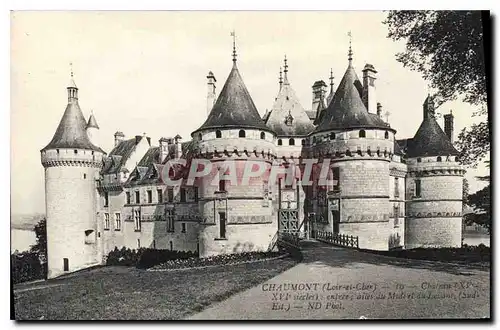 Cartes postales Chaumont Loir et Cher Chateau entree