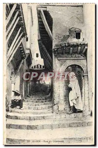 Cartes postales Alger Rue du Chameau
