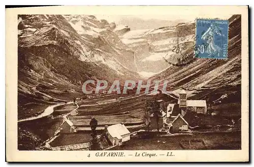 Cartes postales Gavarnie Le Cirque