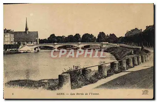 Cartes postales Sens Les Bords de l'Yonne