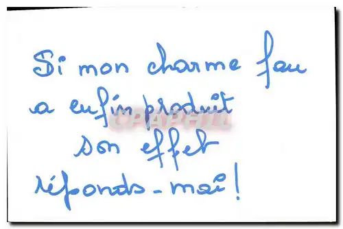 Cartes postales moderne Si mon charme