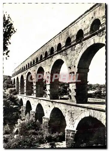 Cartes postales Le Pont du Gard Aqueduc romain