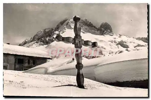 Ansichtskarte AK Argentiere en hiver La Verte