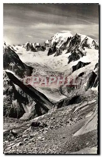 Cartes postales Chamonix Hte Savoie Le Refuge du Couvercie et le Mont Blanc