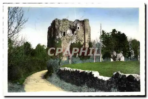 Ansichtskarte AK Pouzauges Vendee Ruine du Chateau Feodal de Gilles de Retz