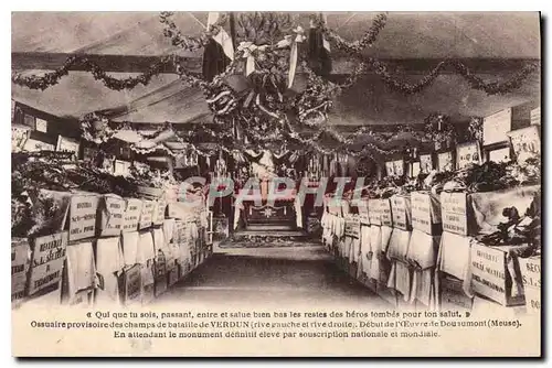 Cartes postales Qua que tu sois passant