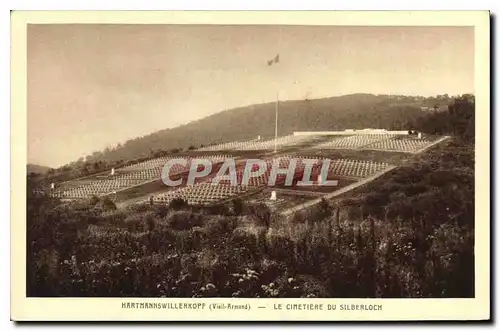 Ansichtskarte AK Hartmannswillerkopf Vieil Armand Le Cimetiere du Silberloch