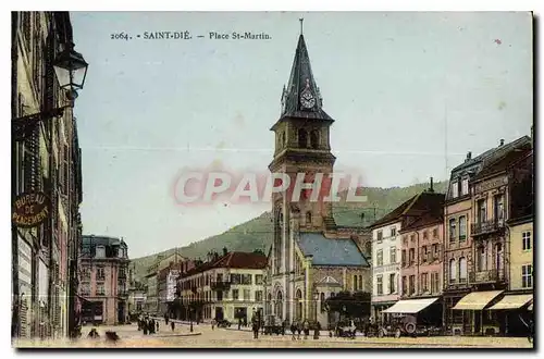 Cartes postales Saint Die Place St Martin