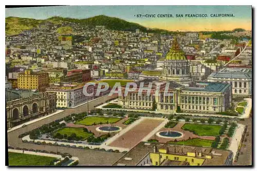 Cartes postales Civic Center San Francisco California