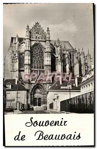 Ansichtskarte AK Souvenir de Beauvais Beauvais Oise Le Portail Sud de la Cathedrale Saint Pierre