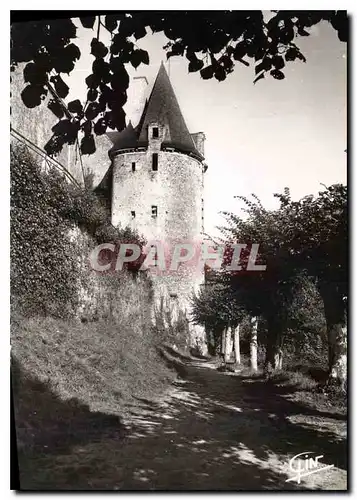 Cartes postales Saint Suzanne Mayenne Tour du Chateau cote ouest Promenade la Poterne
