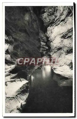 Cartes postales Padirac La riviere plane