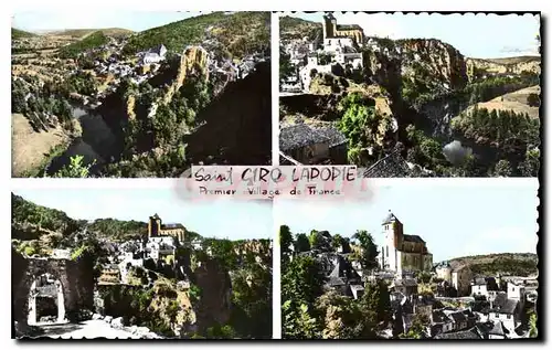 Cartes postales Saint Cirq Ladodie Premier Village de France