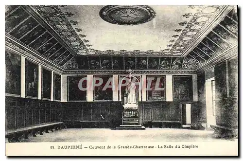 Ansichtskarte AK Dauphine Couvent de la Grande Chartreuse La Salle du Chapitre