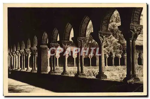 Cartes postales Abbaye de Moissac Le Cloitre