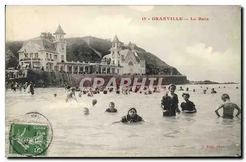 Ansichtskarte AK Granville Le Bain