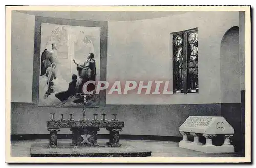 Cartes postales Exposition Bruxelles 1935 Palais de Vie Catholique Une des chapelles de l'Eglise St Paul
