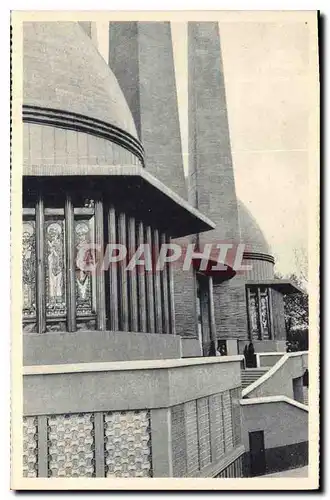 Ansichtskarte AK Exposition Bruxelles 1935 Palais de Vie Catholique Details de l'Eglise St Paul
